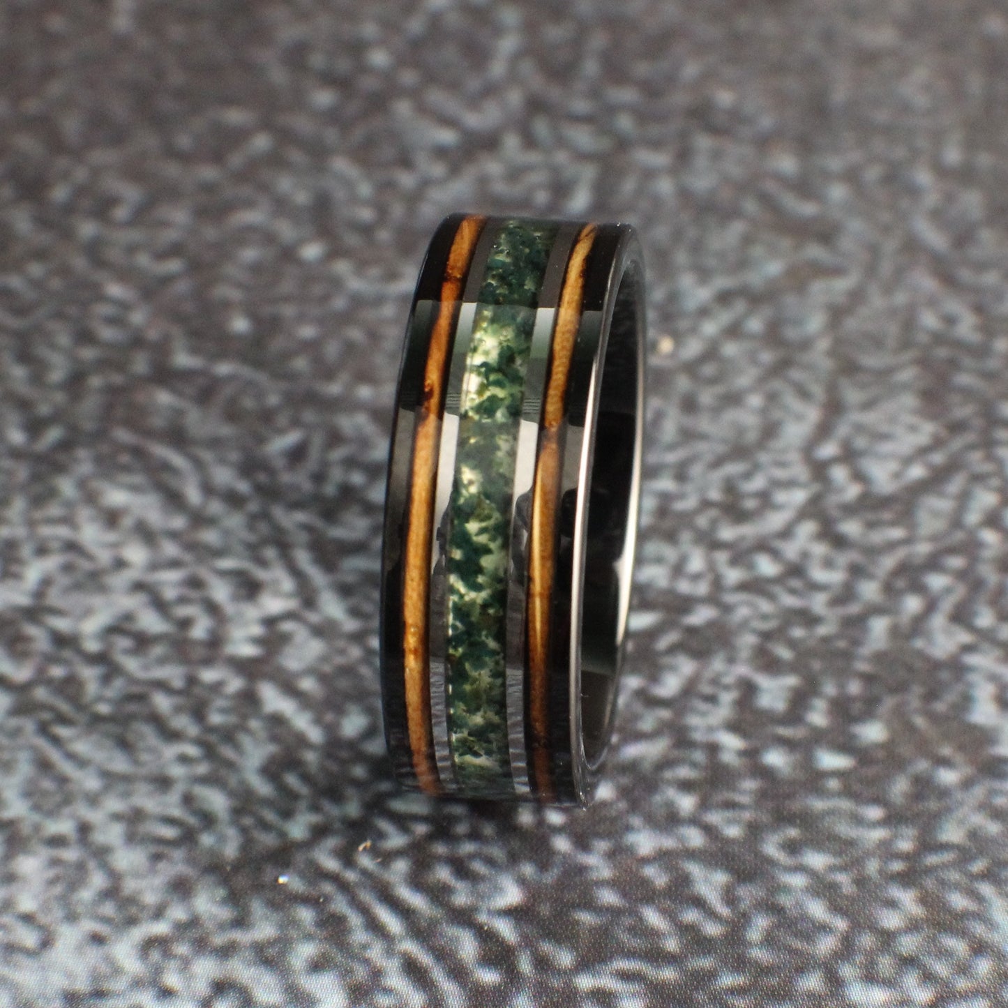 Whiskey Barrel Wedding Band