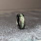 Moss Agate Wedding Ring