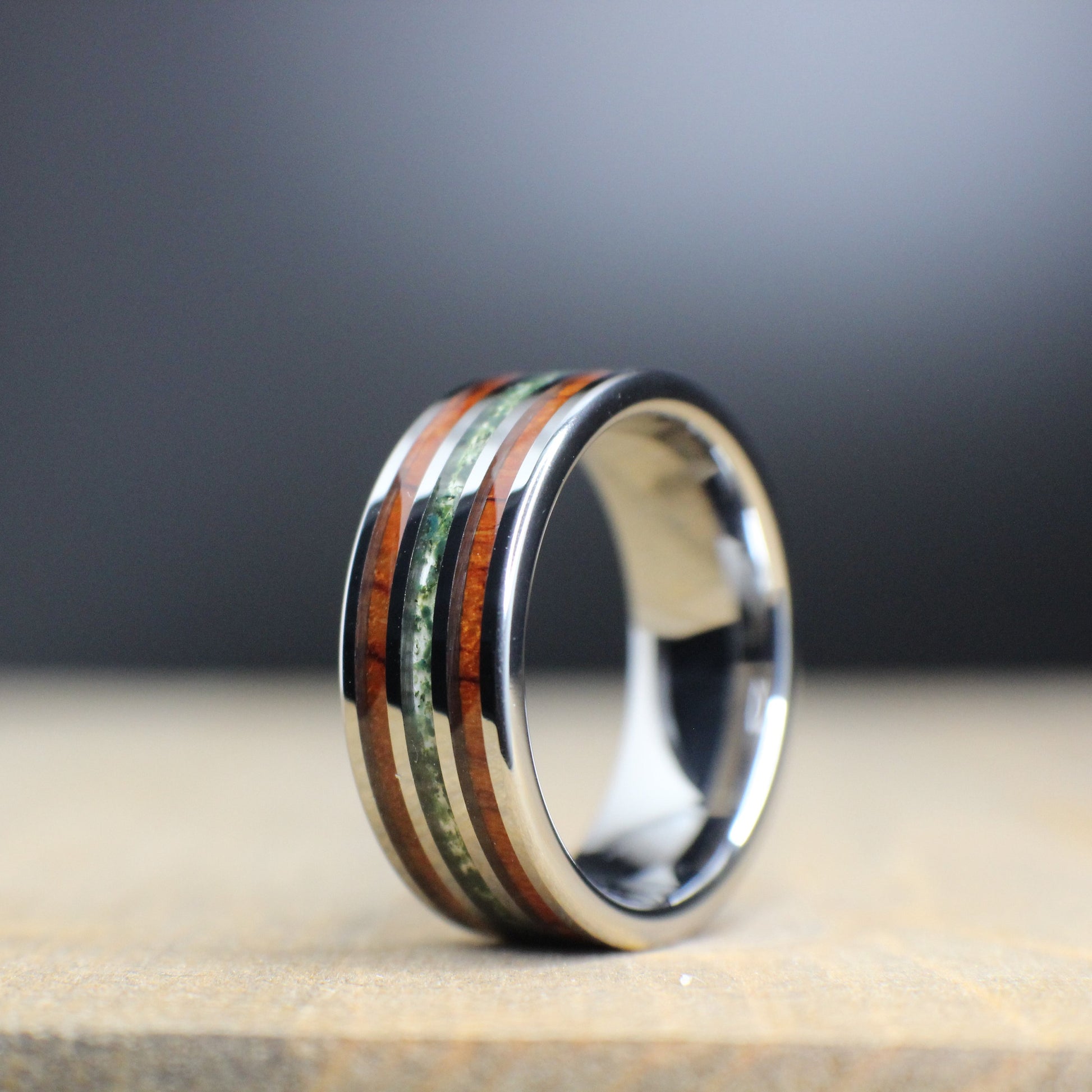 Tungsten wedding band